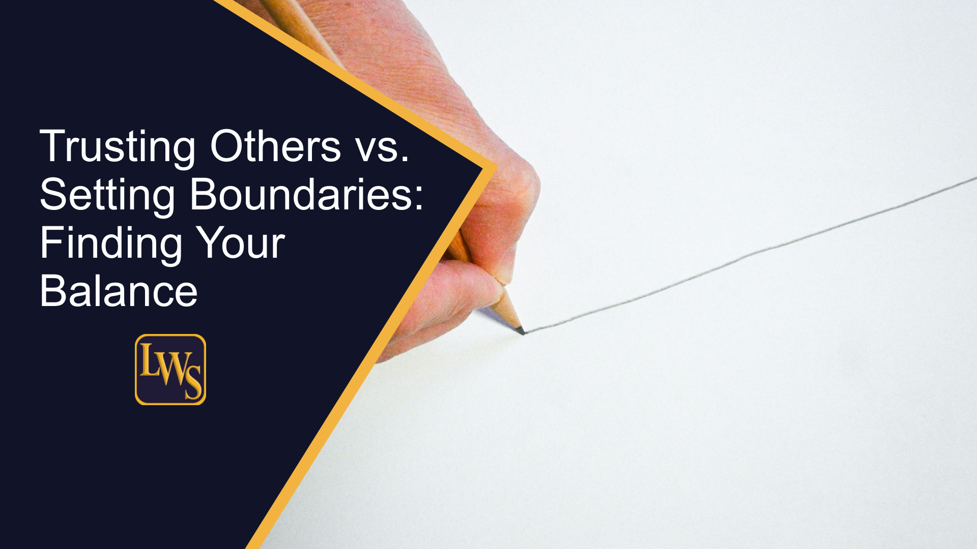 Trusting Others vs. Setting Boundaries: Finding Your Balance
